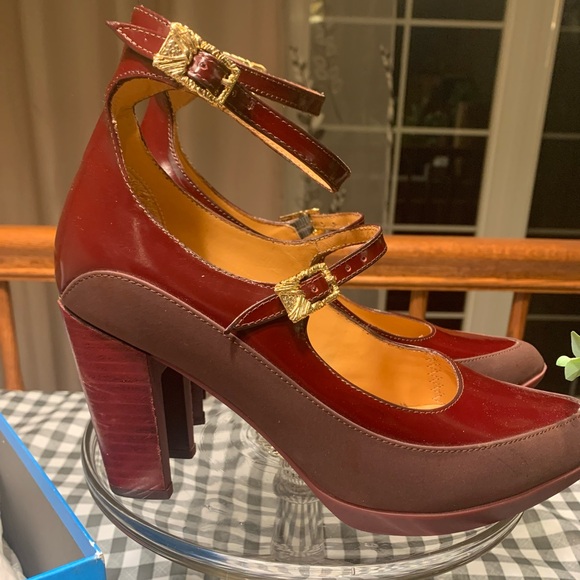 Fluevog Unite Ankle Strap Ghali sz 7.5 - Picture 2 of 6